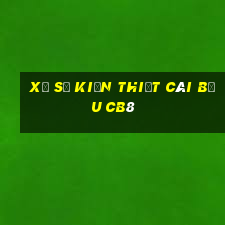 Xổ số kiến thiết Cái Bầu cb8