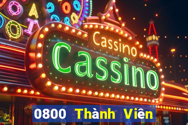 0800 Thành Viên Xổ Số