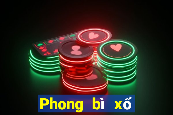 Phong bì xổ số đỏ cho bắn cá