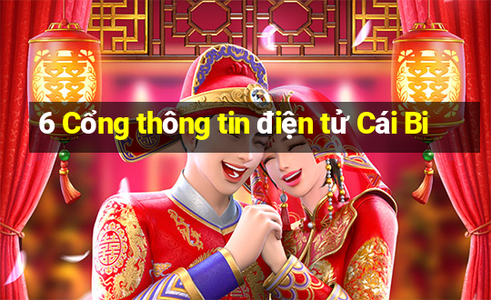 6 Cổng thông tin điện tử Cái Bi