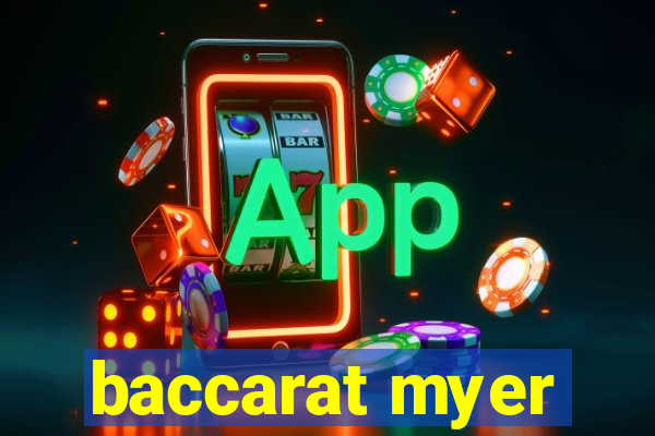 baccarat myer