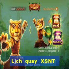 Lịch quay XSNT Chủ Nhật