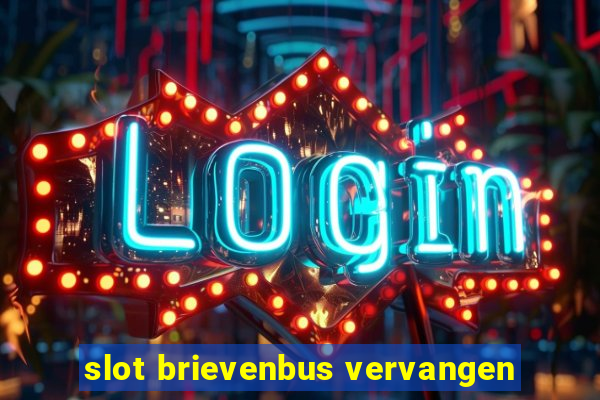 slot brievenbus vervangen