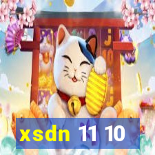 xsdn 11 10