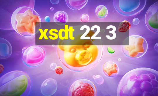 xsdt 22 3