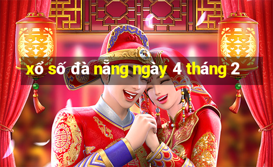 xổ số đà nẵng ngày 4 tháng 2