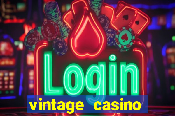 vintage casino table games