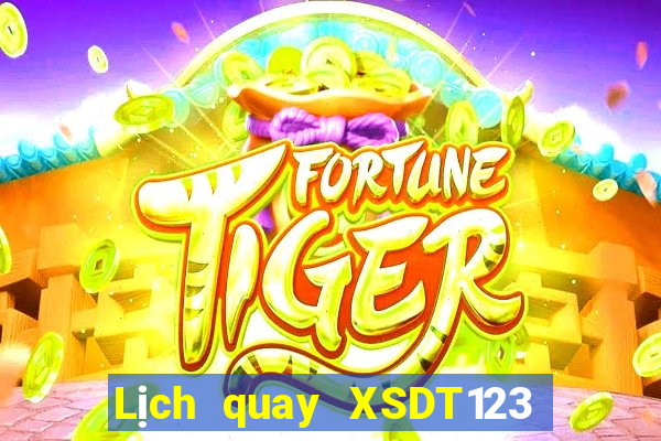 Lịch quay XSDT123 ngày 13