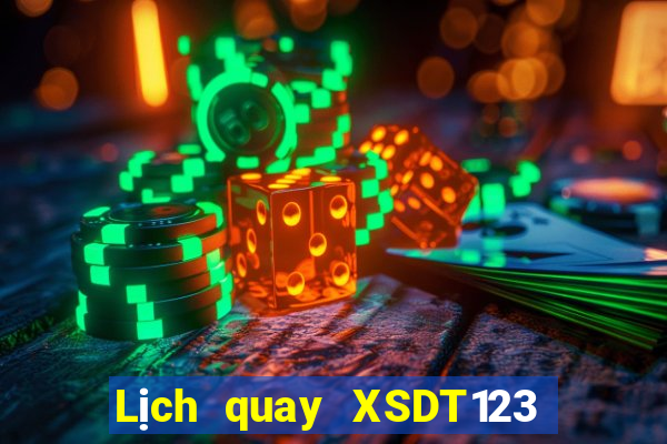 Lịch quay XSDT123 ngày 13