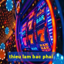 thieu lam bac phai