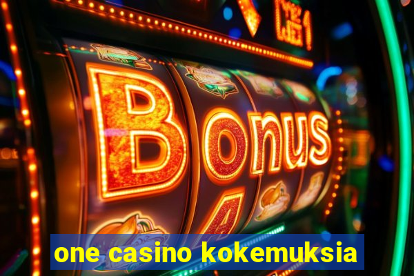 one casino kokemuksia