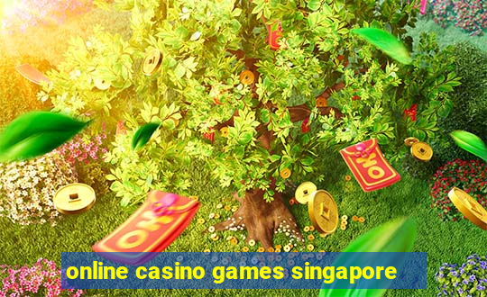 online casino games singapore