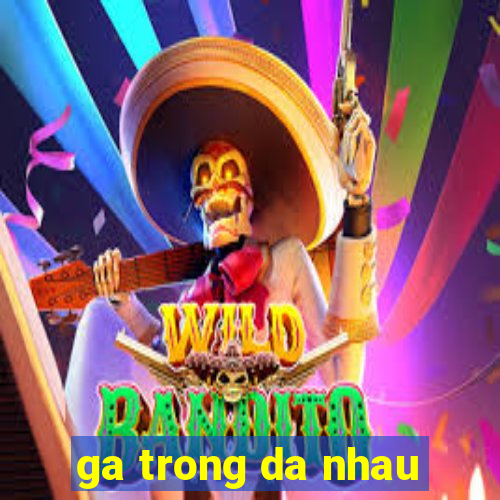 ga trong da nhau