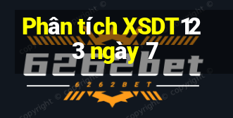 Phân tích XSDT123 ngày 7