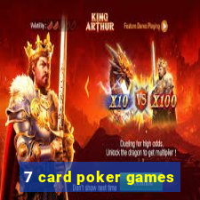 7 card poker games