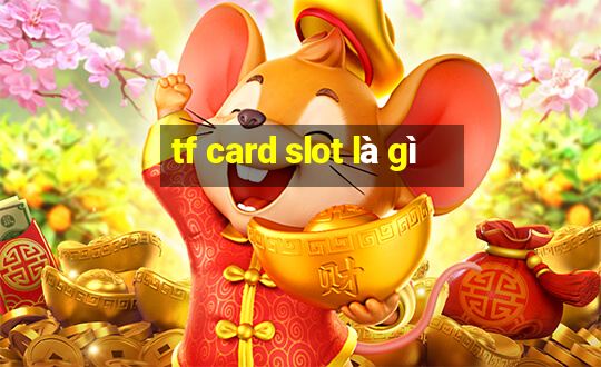 tf card slot là gì