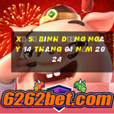 xổ số bình dương ngày 14 tháng 04 năm 2024