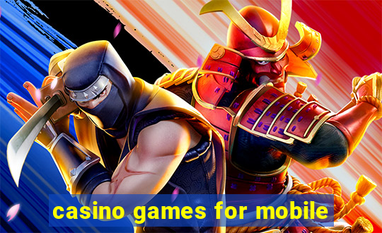 casino games for mobile