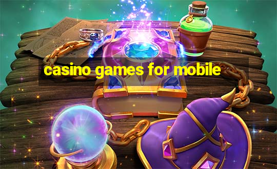 casino games for mobile