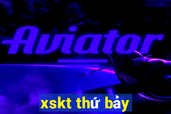 xskt thứ bảy