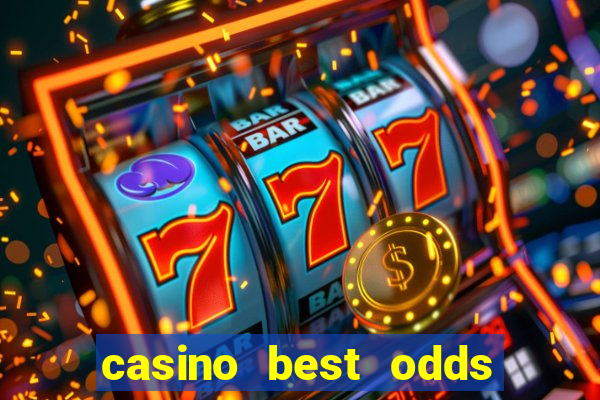 casino best odds table games