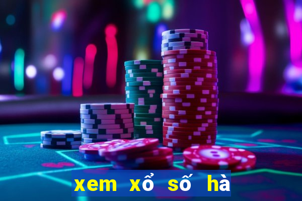 xem xổ số hà nội trực tiếp