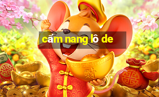 cẩm nang lô de