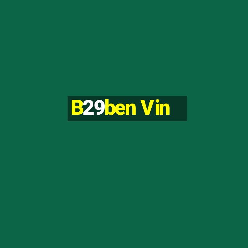 B29ben Vin