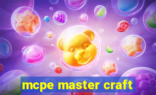 mcpe master craft