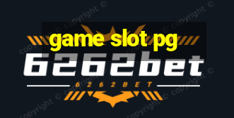 game slot pg