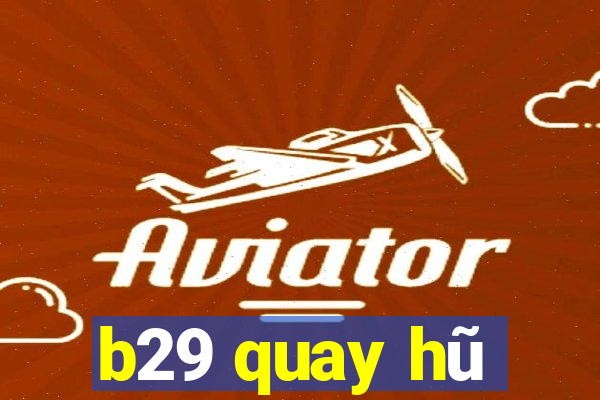 b29 quay hũ