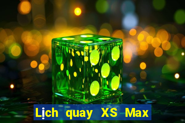 Lịch quay XS Max 3D ngày 5