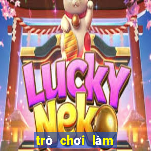 trò chơi làm quần áo