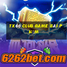 Tx66 Club Game Bài Phỏm